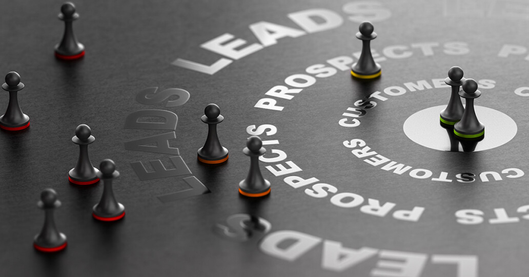 Incorporating lead retrieval into your marketing strategy, chess pieces on a board with lead retrieval graphics