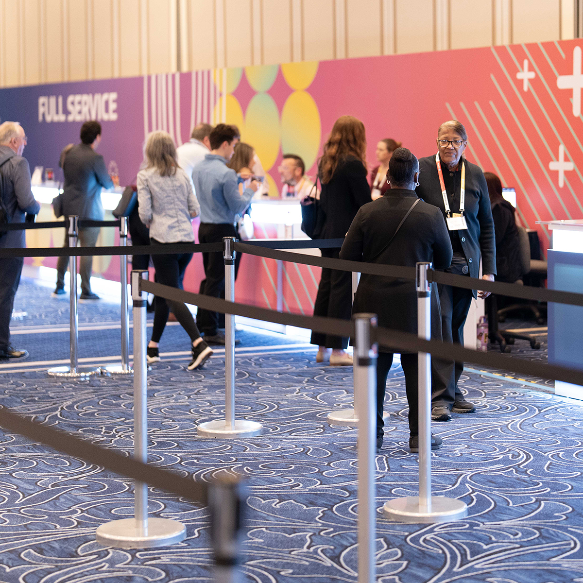 Onsite Hardware displayed at registration counter